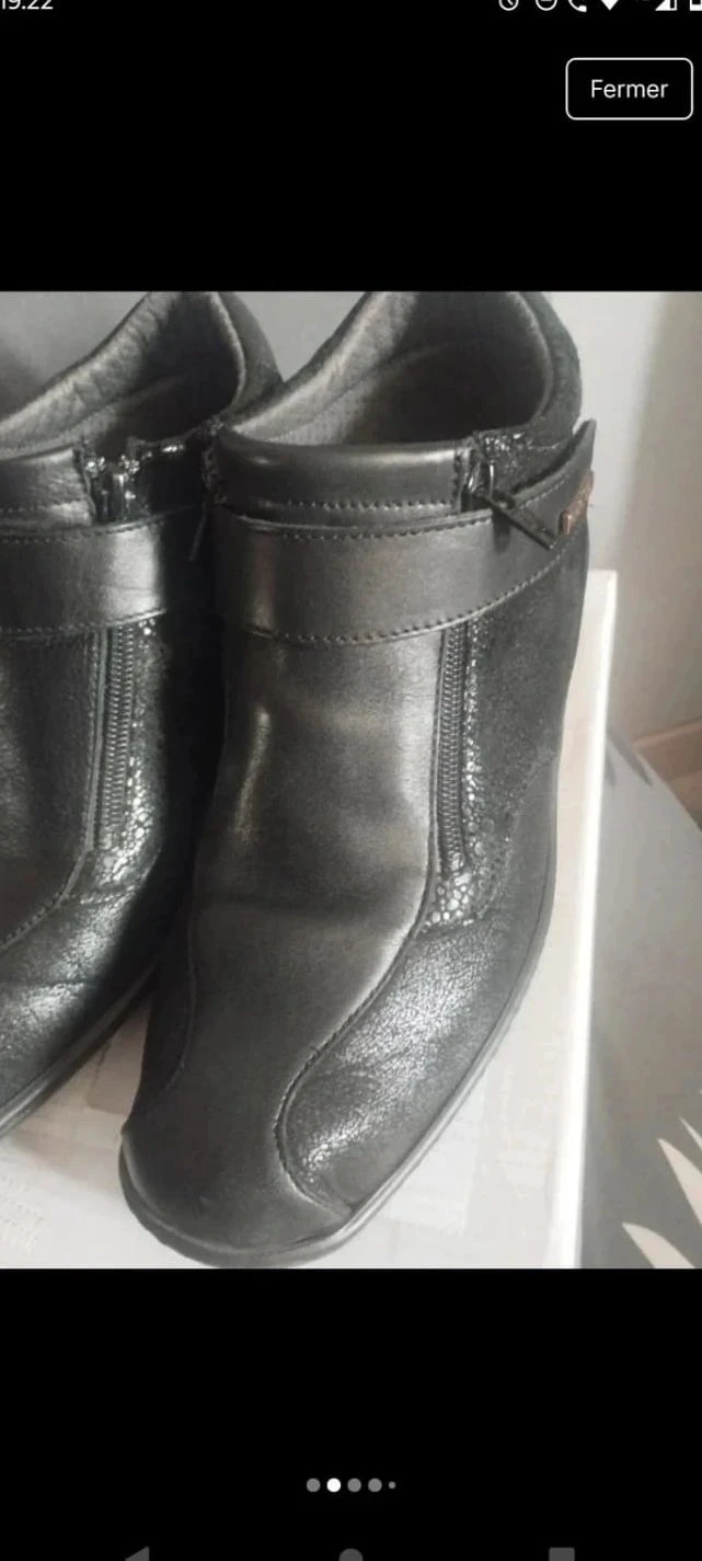 Sapatos pretos brilhantes Podowell P41 – photo 2
